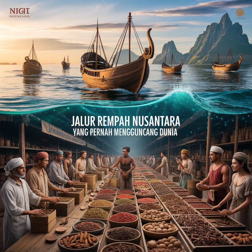 Jalur Rempah Nusantara yang Pernah Mengguncang Dunia