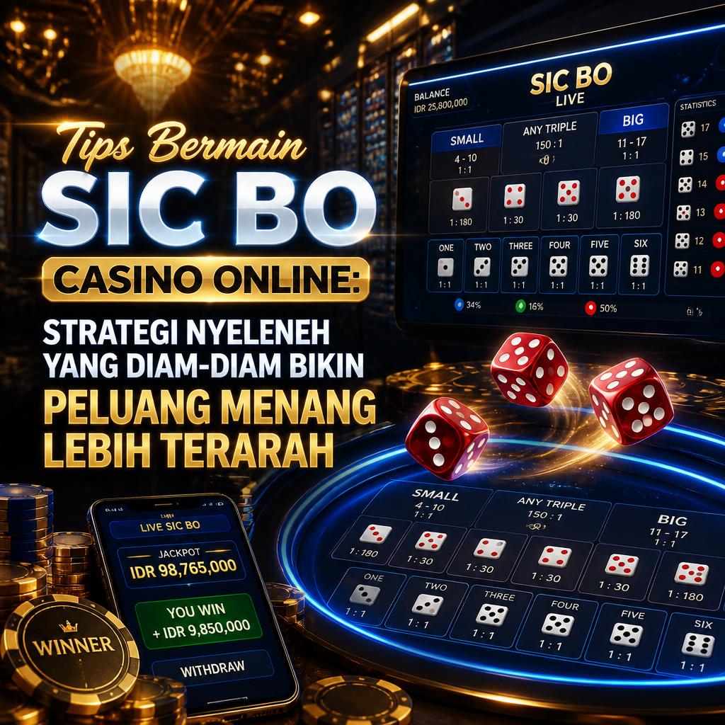 Tips Bermain Sic Bo Casino Online: Strategi Nyeleneh yang Diam-Diam Bikin Peluang Menang Lebih Terarah