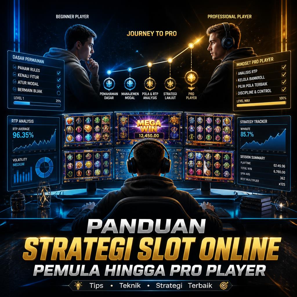 Panduan Strategi Slot Online Untuk Pemula Hingga Pro Player