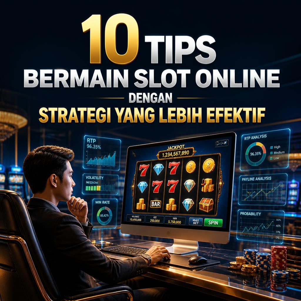 10 Tips Bermain Slot Online dengan Strategi yang Lebih Efektif