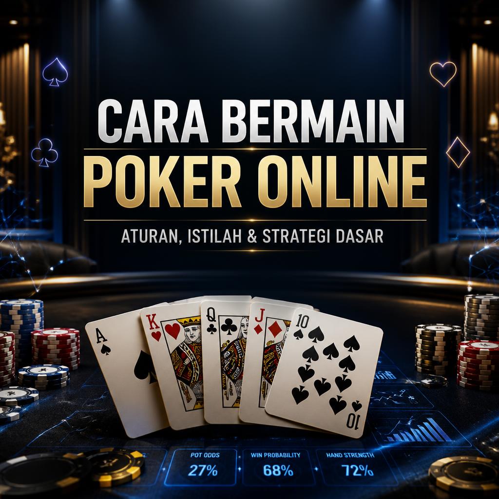 Cara Bermain Poker Online: Aturan, Istilah, dan Strategi Dasar
